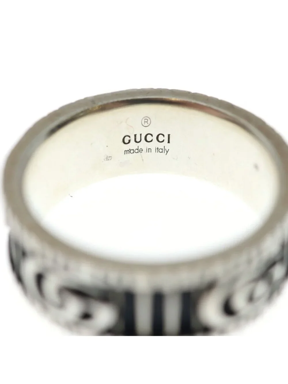 Gucci Double Ring Silver